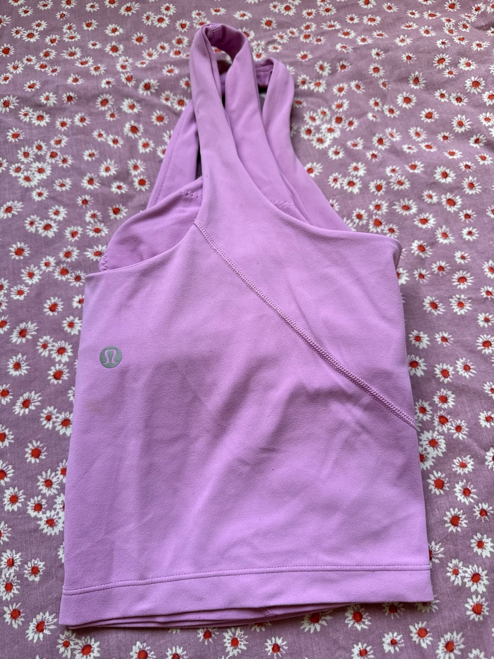 lululemon athletica Lavender Twist-Back Tank Top